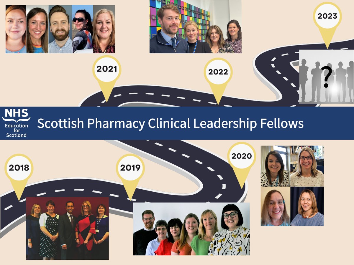 Interested in applying for one of the upcoming Scottish Pharmacy Clinical Leadership Fellows. Applications open now! 
✔Pharmacists - tinyurl.com/yspk8f2d
✔Pharmacy Technicians - tinyurl.com/5c8xa8v2
Book on a drop-in session, at 1pm, on 10th May at tinyurl.com/3nfu4fu7