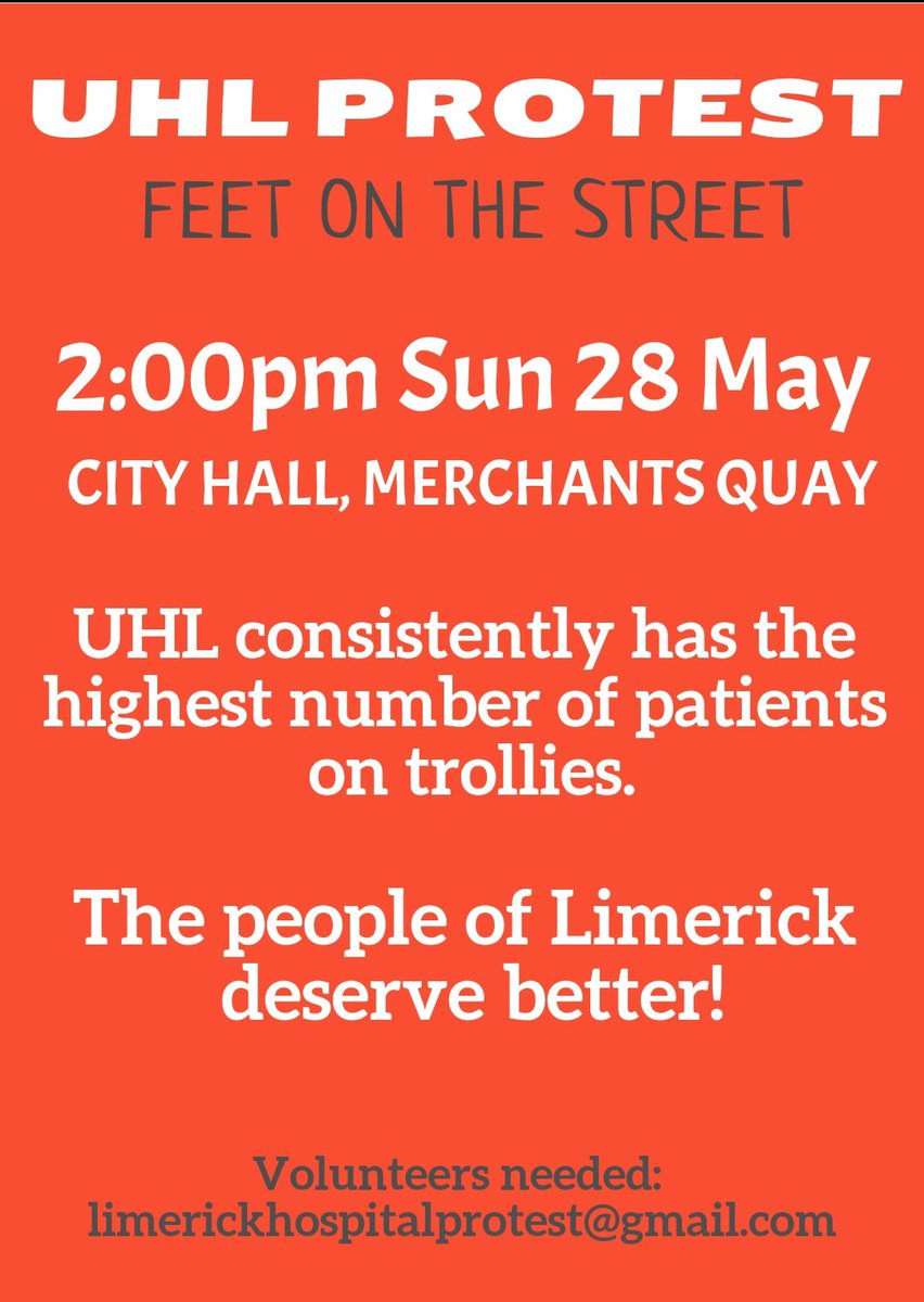 Protest of UHL Limerick Campaign (@uhlprotest) on Twitter photo 