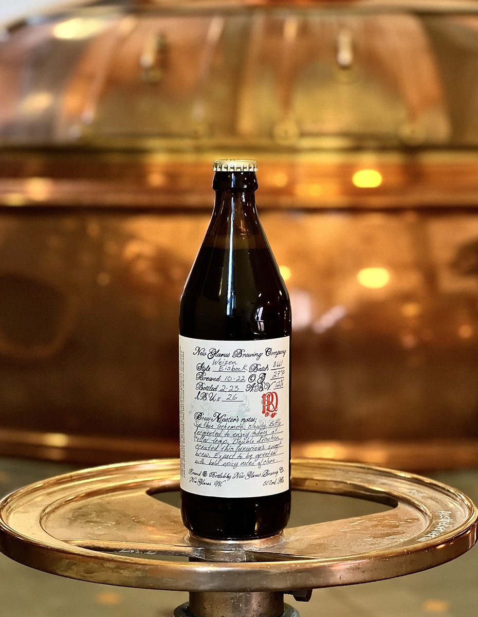 The 2nd R&amp;D release of the year is here! Weizen Eisbock is a bottle-fermented behemoth coming in at 12% ABV. Expect this big beer to be luxurious and sweet and pack bold hints of clove. Weizen Eisbock is only available at the brewery and is of limited quantity. Cheers!