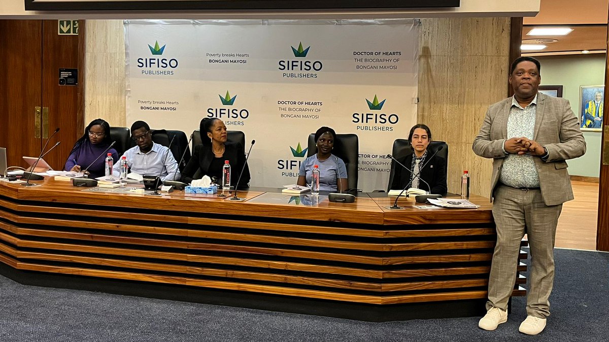 We are honoured to be part of tonight’s Student Affairs PostGraduate Book Club at  <a href="/WitsUniversity/">Wits University</a> where we reflect on the life of Dr Bongani Mayosi as told in our latest release, Doctor of Hearts. #witsforgood #bookclubs