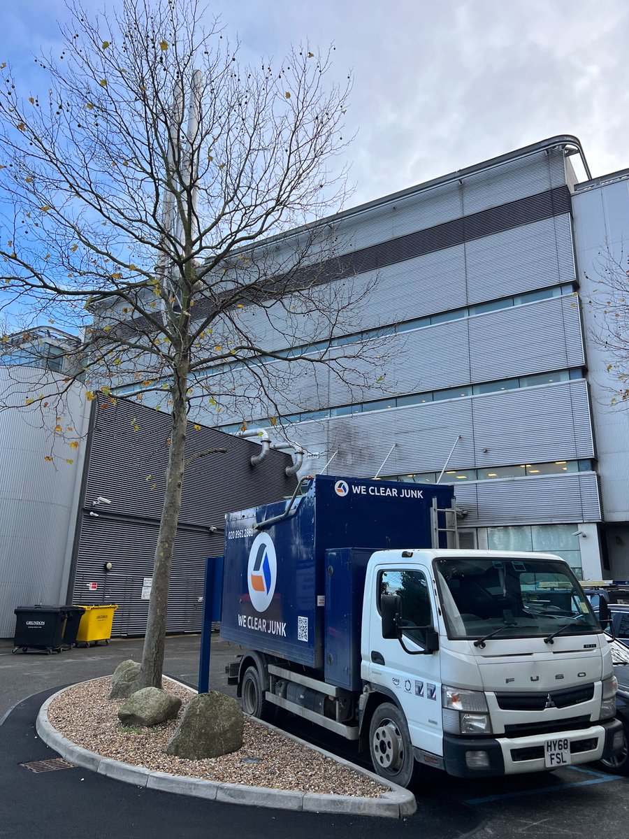 Our clearance team took on the challenge of clearing 5 floors of a university medical science building filled with radiation rooms, high-powered lasers, &amp; cryogenic chambers. Transparency, compliance, &amp; customer service ensured the job was done safely &amp; efficiently. #safetyfirst