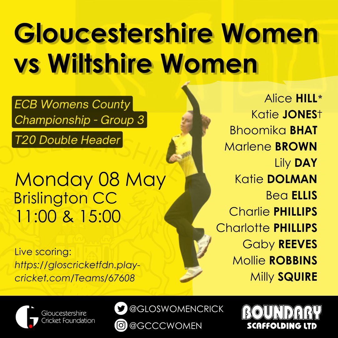 Gloucestershire Women tweet media