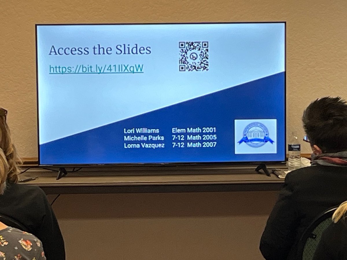CPAM provided a SRO session at WMC 2023 addressing Algebra Across the Curriculum K to 12. Presenters were Presidential Awardees in Mathematics Lori Williams, Michelle Parks, Lorna Vazquez. View the slides at  bit.ly/algwmc2023   #CPAM  #wmc2023 #PAEMST