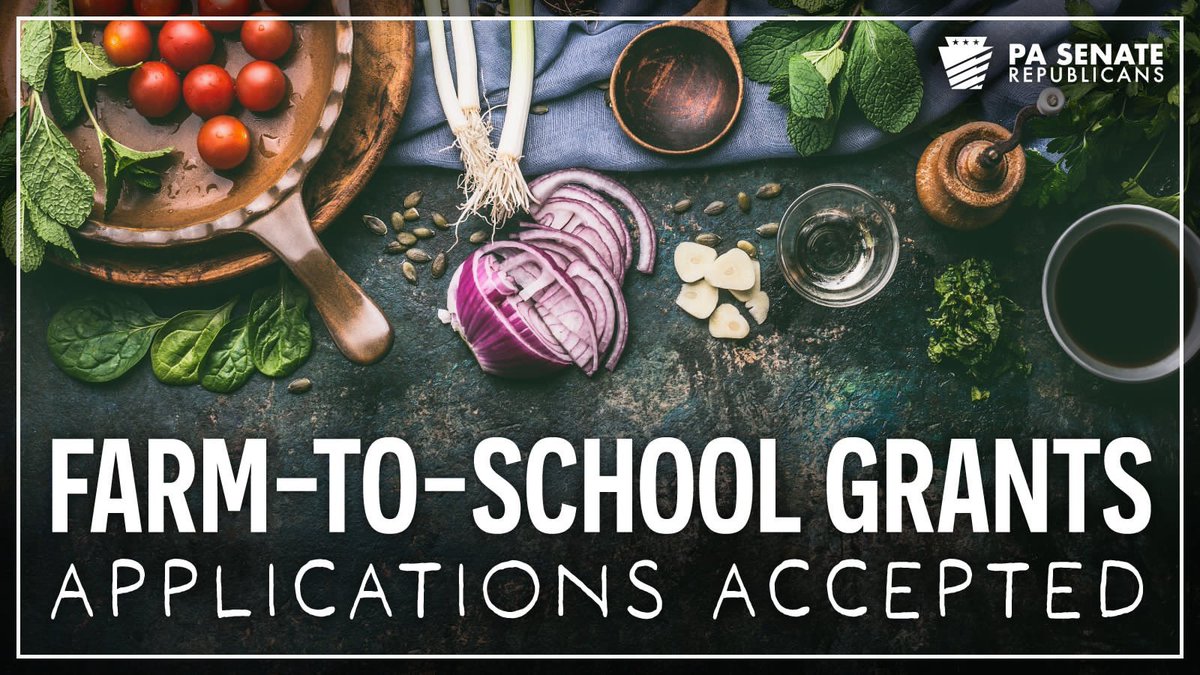 Schools have until May 19 to apply for grants for projects that improve access to healthy, local foods and increase hands-on learning about farming. bit.ly/3CiWtVO