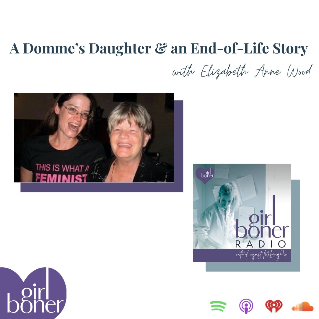 AugstMcLaughlin's tweet photo. “I think when we share stories about sex &amp; death, we're more likely to have the kinds of lives that we want to have...” I was thrilled to interview @elizabethSITPS for this ep. Race over to take in her important story + insights! ;) https://t.co/XHTNR4mbxV #GirlBoner #podcasts https://t.co/WCQg82e22f