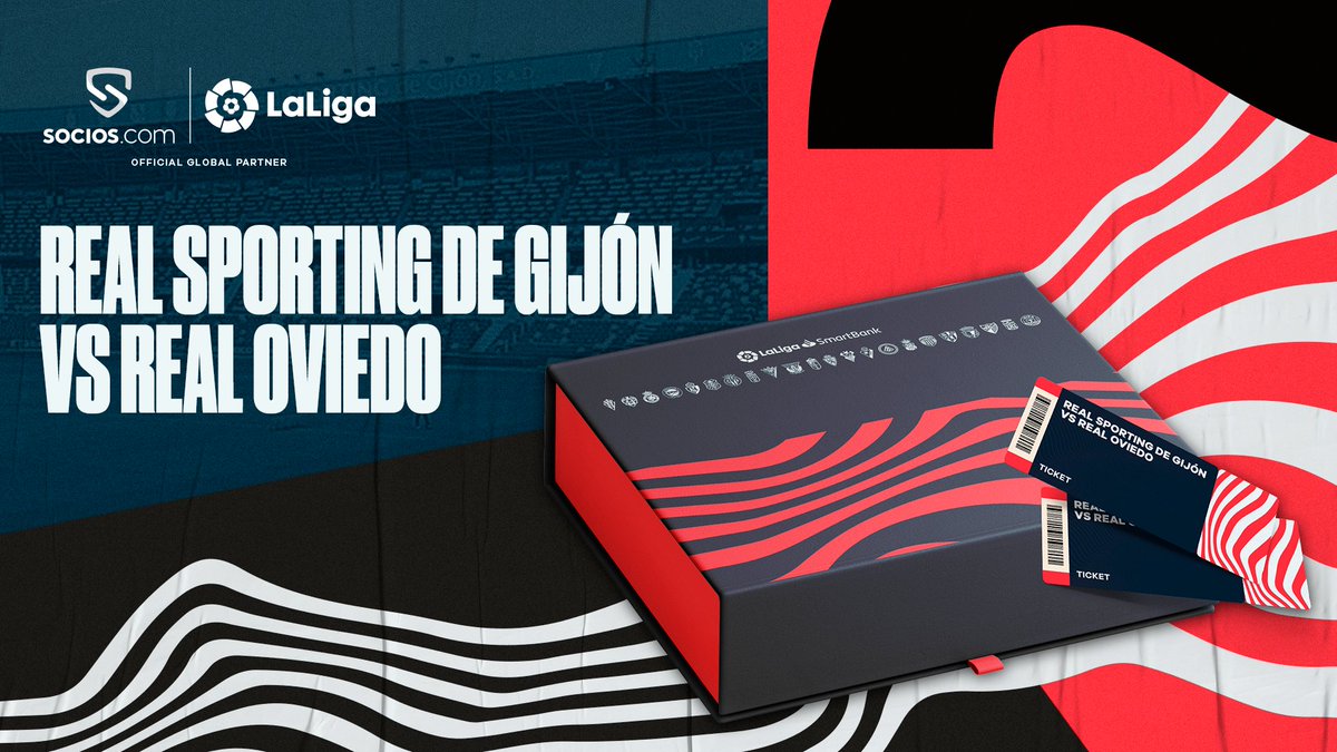 SociosESP's tweet photo. 🎁⚽️ SORTEO 🎁⚽️

Real Sporting - Real Oviedo (13/05)
🏆 Tour
🎟️ Entradas VIP
👕 Merchandising y más

· RT
· Sigue a @SociosESP y @LaLiga

#SportingOviedo #BeMoreThanAFan https://t.co/XaTCXrDyLK