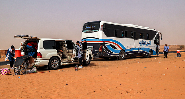 SaharaReporters's tweet image. Nigerian Government Admits That Igbos Were Asked To Come Down From Buses In Sudan, Says It Wasn’t Deliberate | Sahara Reporters bit.ly/3Hz58Xs