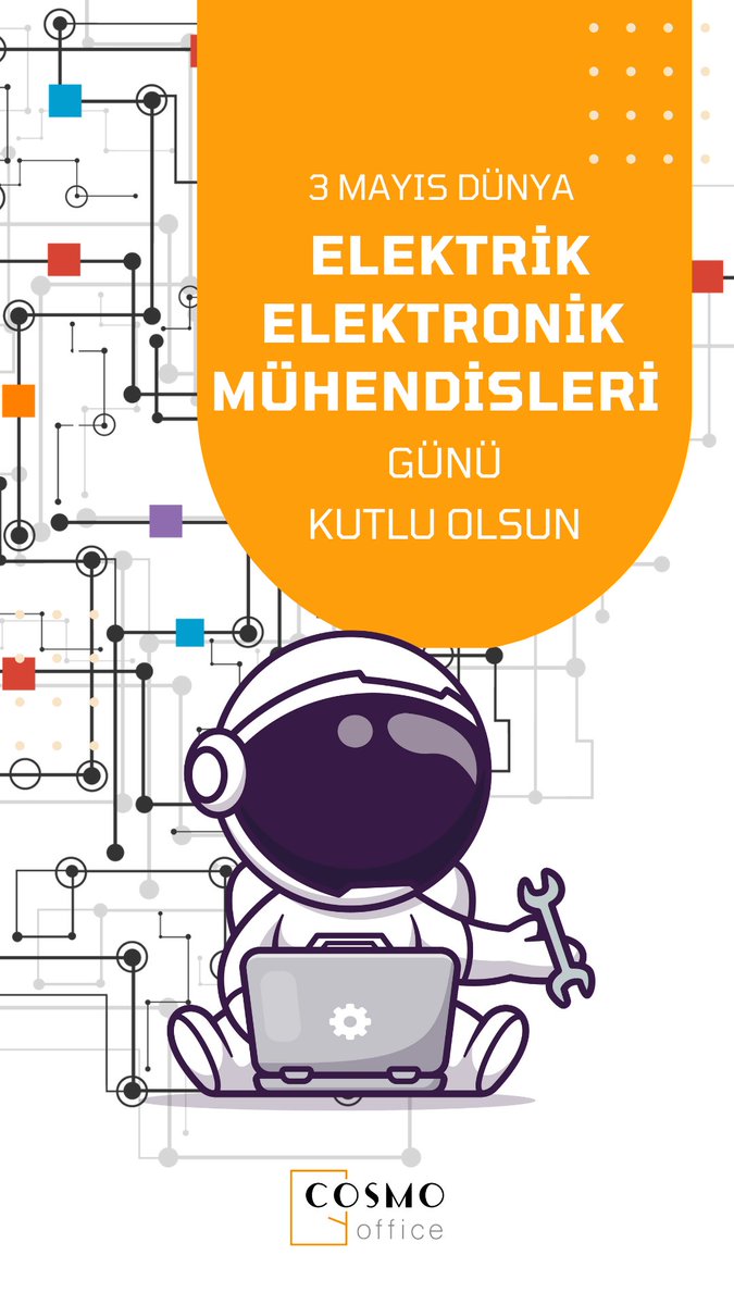 office_cosmo's tweet photo. 3 Mayıs Dünya Elektrik ve Elektronik Mühendisleri Günü Kutlu Olsun 🧑🏼🚀
.
#CosmoOffice #Bodrum #3Mayıs #Mühendis https://t.co/M40zxEdeM4