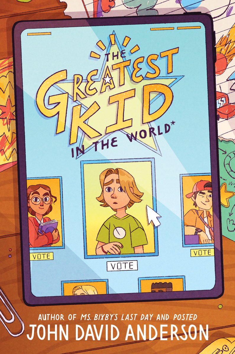Just a friendly reminder to come join me in celebrating the release of my new book, The Greatest Kid In The World, this Saturday from 1:00 to 3:00 at Kids Ink here in Indy! @KidsInk