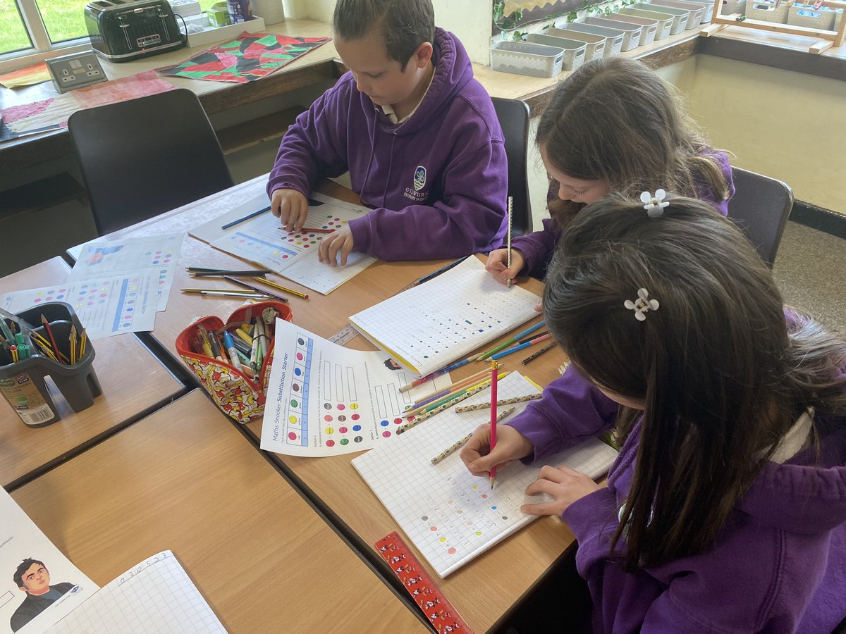 gilwern_school's tweet photo. Today, #GilwernYear6 used substitution to solve their expressions #mathsnumeracy We then applied our substitution knowledge to make and crack Morse codes made on a Microbit #scitech #coding #ambitiouscapablelearners @MSMakeCode @microbit_edu https://t.co/9bnG4XnNq7