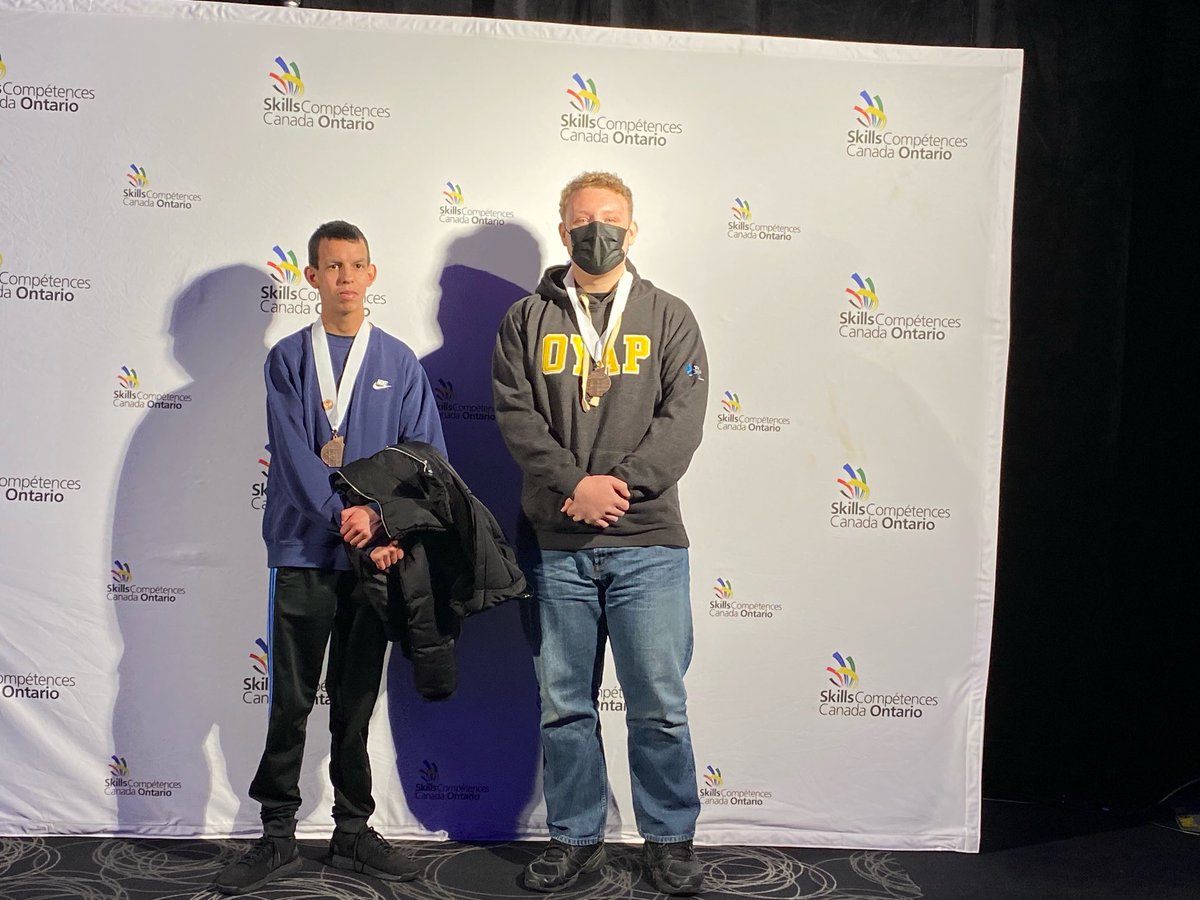 Congratulations Mario and Austin for your bronze in 3D character animation. We are so proud of you!! #SOC2023 <a href="/oyap/">Gerardo Palomares</a> ⁦<a href="/SMCDSB/">Simcoe Muskoka Catholic District School Board</a>⁩ ⁦<a href="/SMCDSB_PET/">St. Peter's C.S.S.</a>⁩