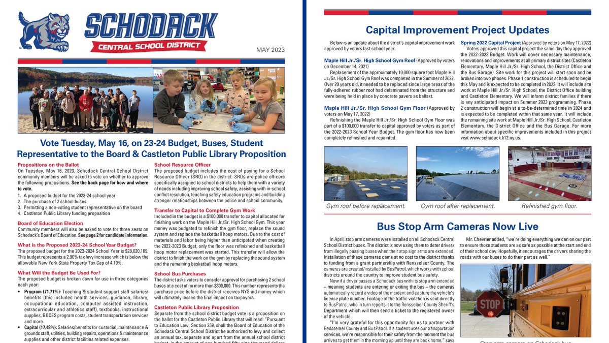 Schodack CSD tweet media