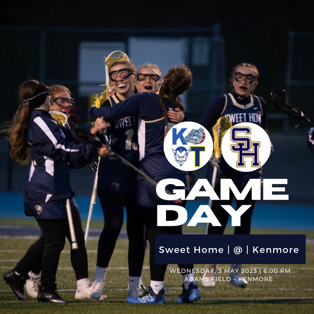 SHGirlsLax1's tweet photo. Let’s ride 🤠

Big conference matchup tonight - 6pm at Kenmore! See you there to support the squaaaad 🚀 

#PressureisPrivilege
@SHCSDAthletics 
@SHSCentral https://t.co/IKC643R6DH