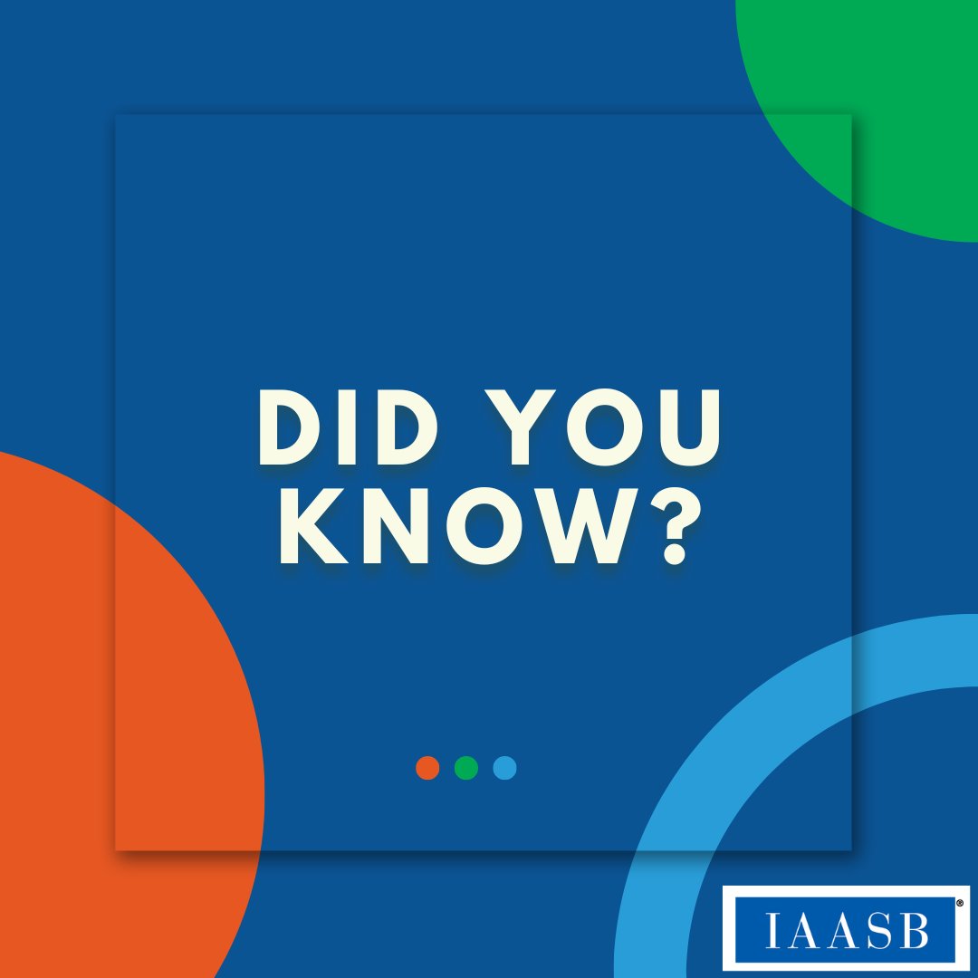IAASB tweet media