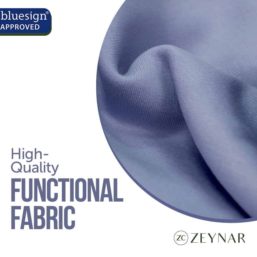 ZeynarTekstil's tweet image. Looking for high-quality functional fabrics with a sustainable twist? Look no further than our special finishings! From wrinkle-free properties to water resistance, our finishings have got you covered. Make the switch to sustainable special finishings today!

#FunctionalFabrics