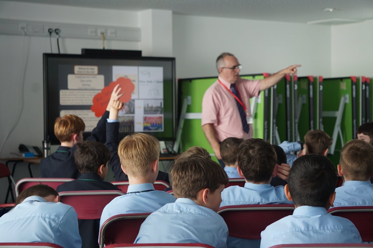 Throughout the day, Years 1 to 6 listened attentively to an online safety workshop. Lots of valuable information was shared to build on the boys' existing knowledge.

#RGSPrep #OnlineSafety #SchoolWorkshops #PrepSchools #IndependentEducation