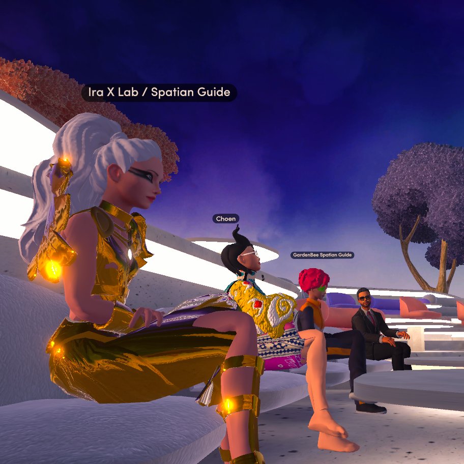 MyCreativeOwls's tweet image. With my #SpatianGuide gurus - @ahchoen @gardenbee_3d @iraxlab