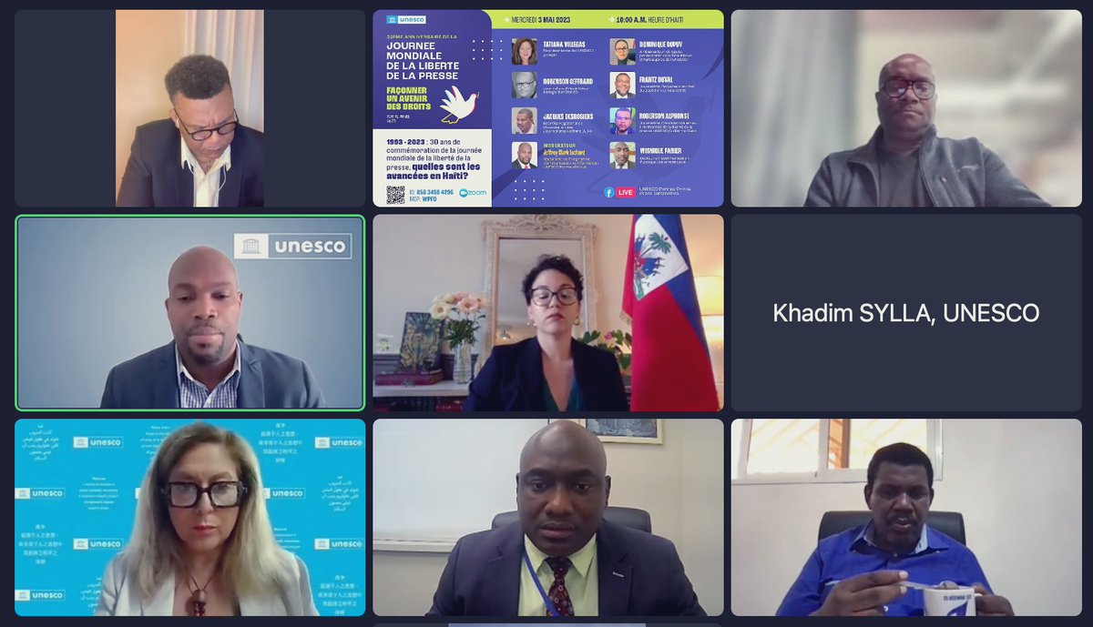 La Journée mondiale de la #LibertéDeLaPresse célébrée en ce 3 mai, est une journée de soutien aux médias qui sont des cibles pour la restriction ou l'abolition de la liberté de la presse. 

👉🏽 fb.watch/kic5yrLm56/