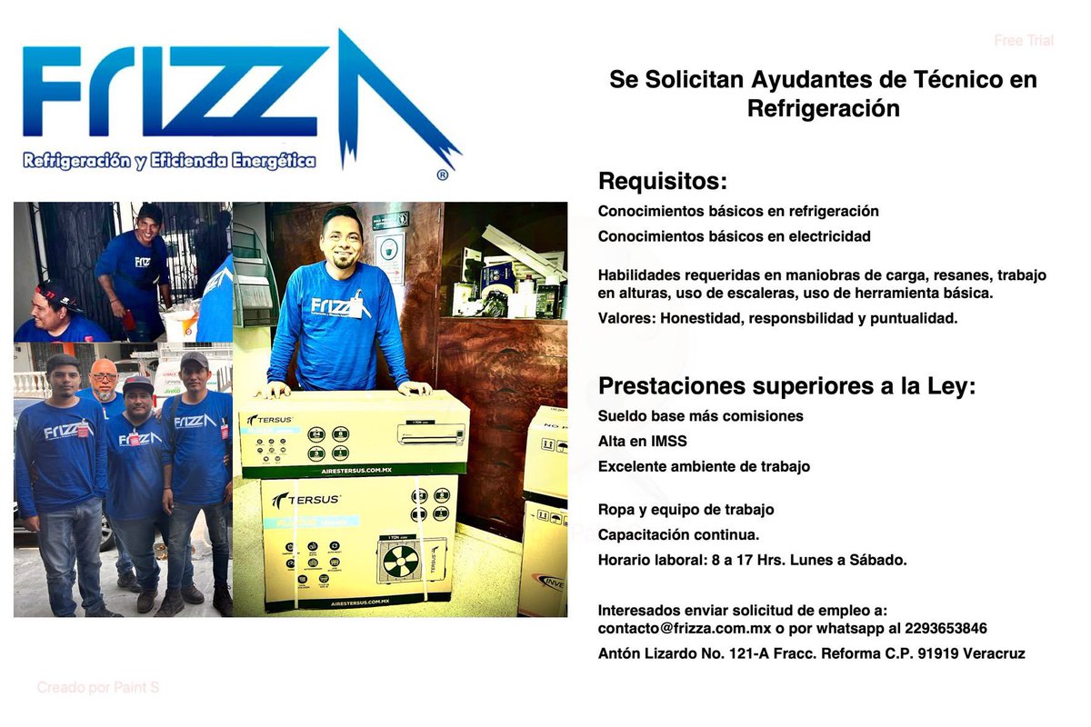 Frizza Frizza Refrigeración (@FRIZAVER) / Posts / X