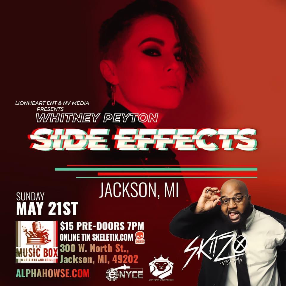 WhitneyPeyton's tweet photo. Michigan… you’re first up!! #SideEffectsTour 😵‍💫💊 https://t.co/95hy3qC3fO https://t.co/a6VpxqpAiZ