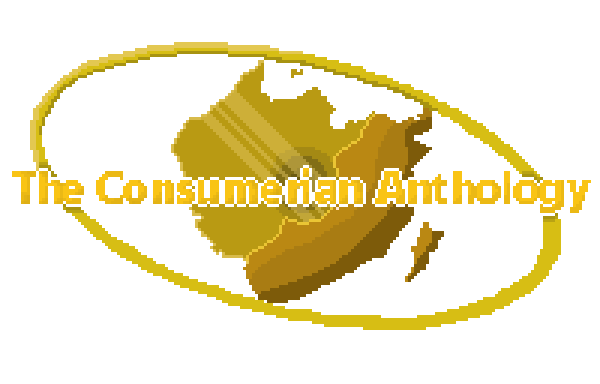TheToastDev's tweet photo. Logo for The Toasted Odyssey's spin-off webcomic series, The Consumerian Anthology. It features a variety of canon side-stories from the past and present in Consumera. The logo itself depicts the continent of Consumera plated in gold and surrounded by a ring. https://t.co/jUFFk4A8UR