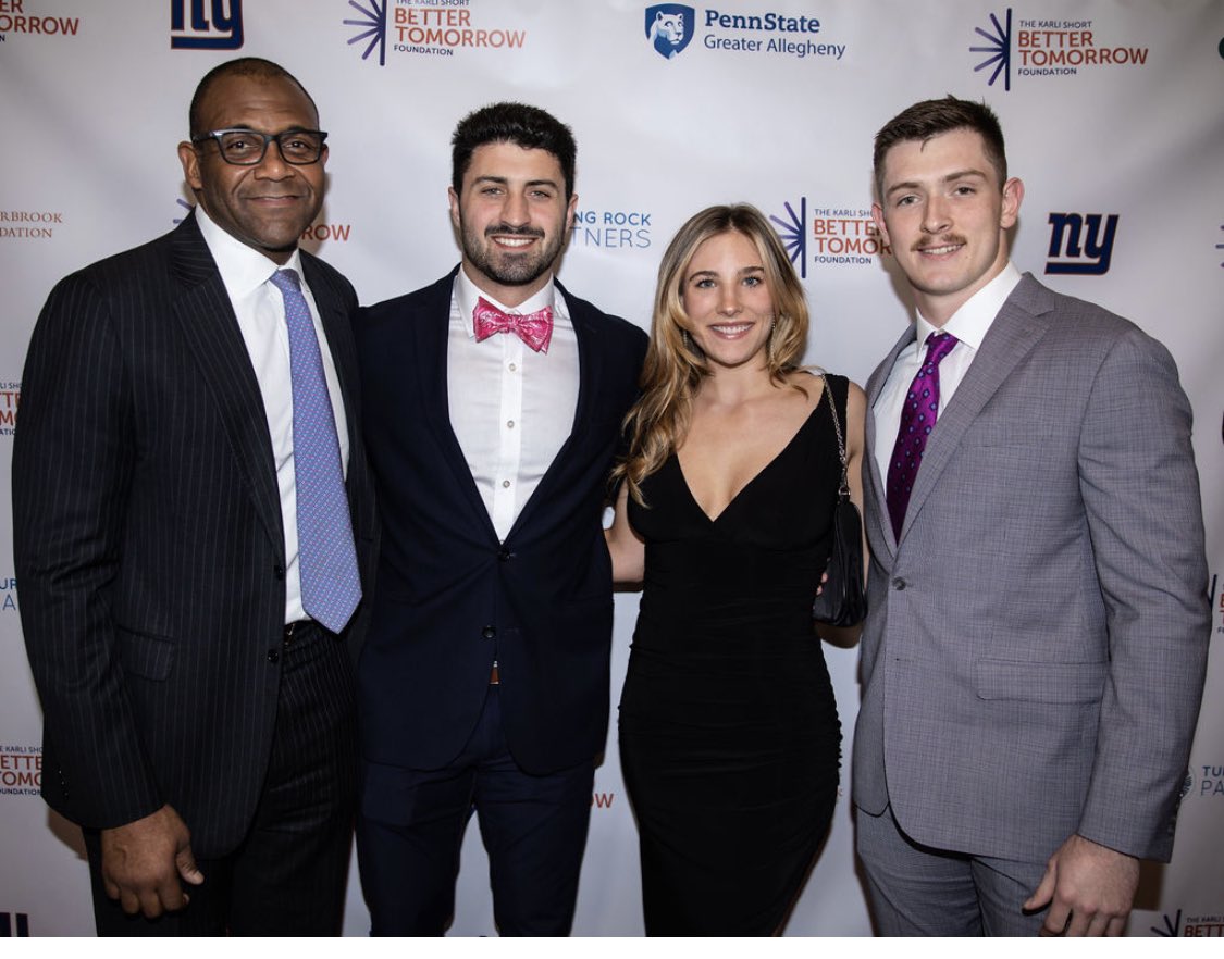 brandonshort43's tweet photo. Had a great time with with an amazing group of people at the @KSBTFoundation gala!
@dominic_deluca9 @tyler_elsdon43 @AustinDavisPA @CoachTerryPSU @DannKabalaPSU @mlogan31 https://t.co/0wwRLNa1AP