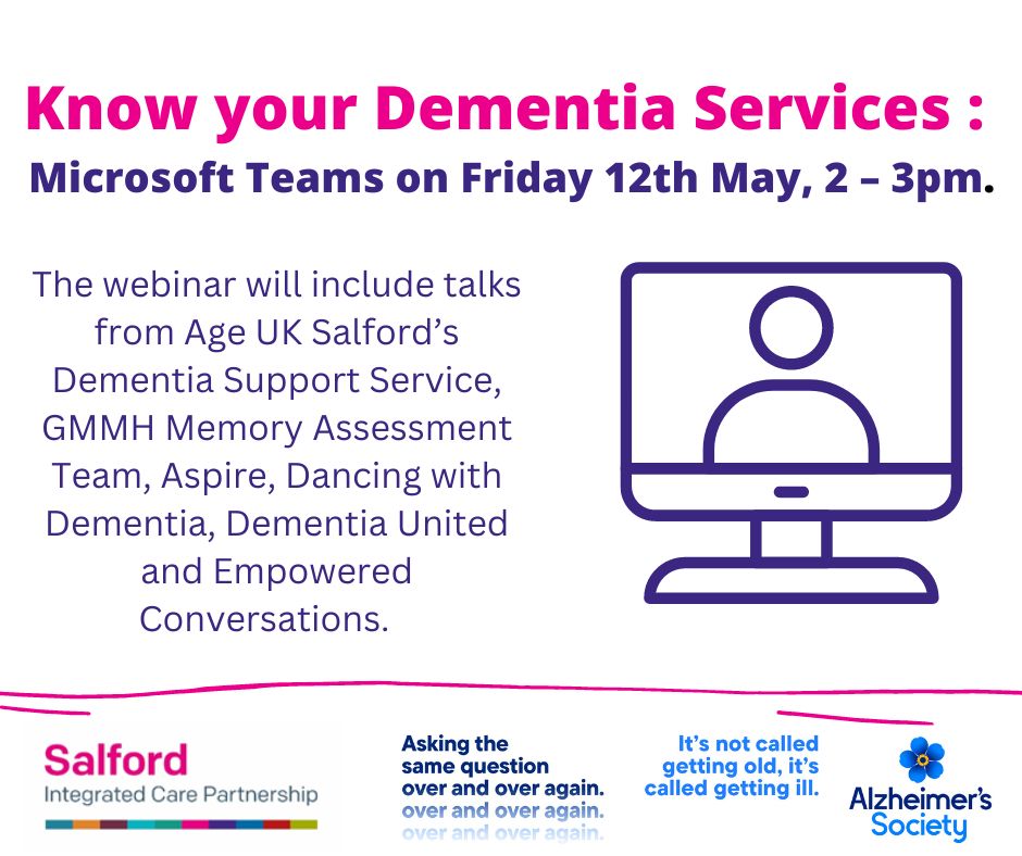 Age UK Salford on Twitter "We are guest speakers at the Know your