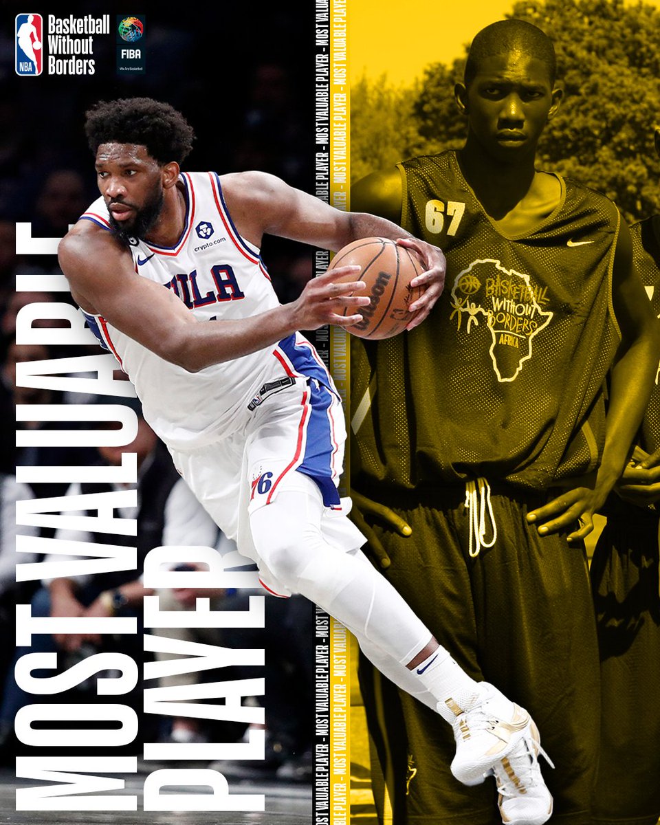 NBA Communications on Twitter "Joel Embiid is the first Basketball Without Borders (BWB) alumni