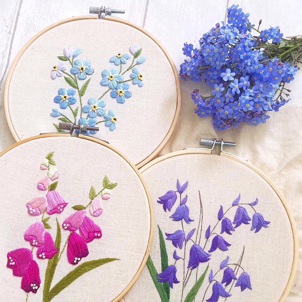 💜 the bluebells <a href="/GreenStitches/">Little Green Stitches</a> 🪡
