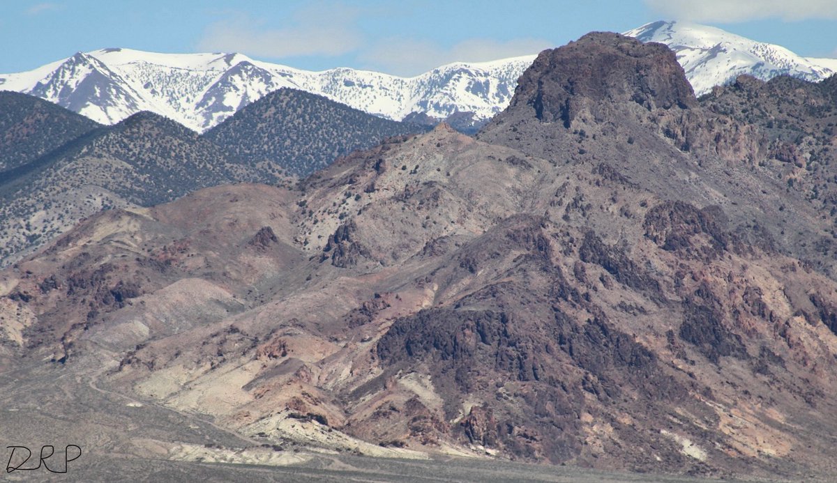 Toiyabe Range, Nye County #Nevada, Apr 22. #publiclands #GreatBasin