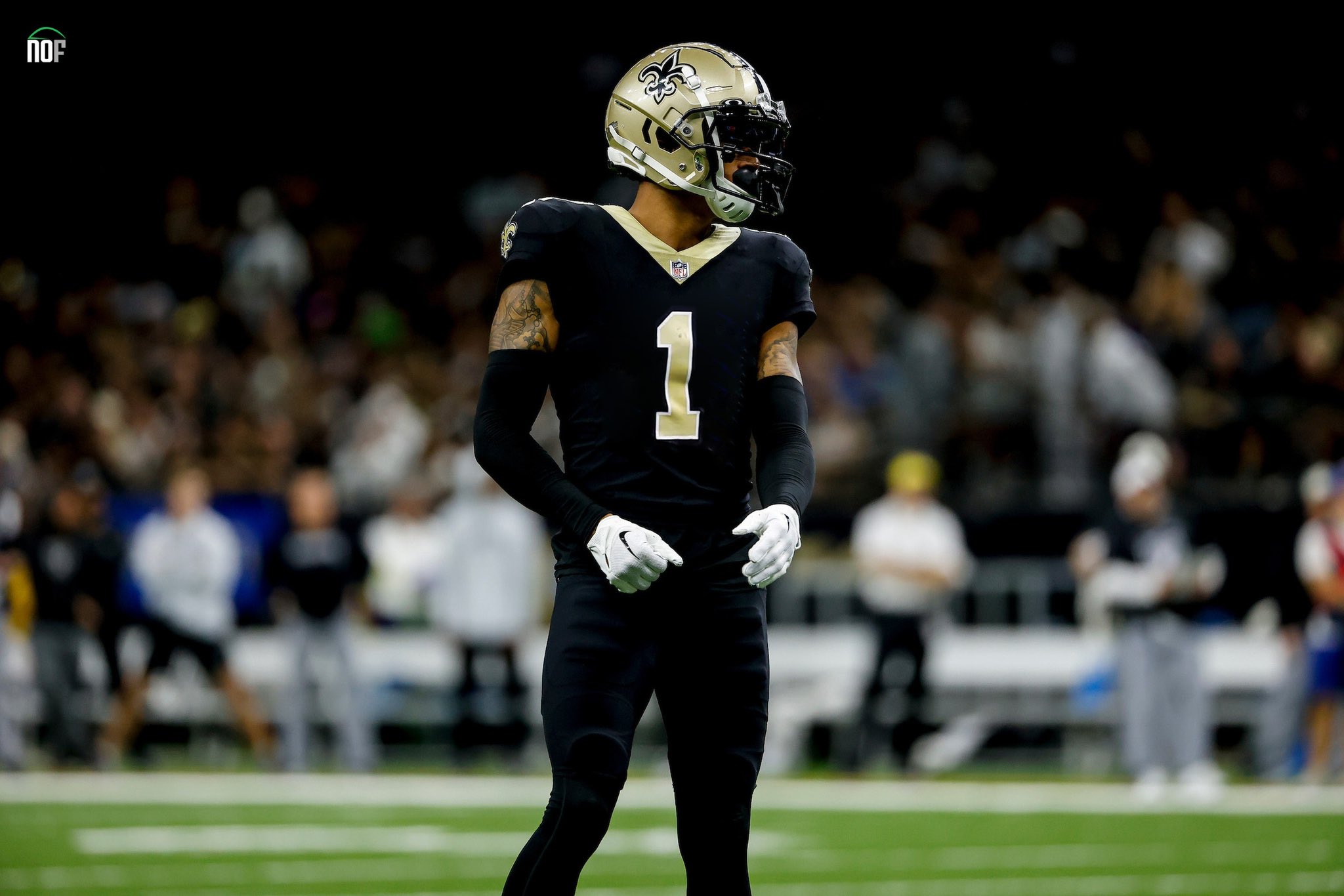 NOF on X: 'Who should wear the No. 1 jersey for the Saints? Alontae Taylor?  Someone else?  / X