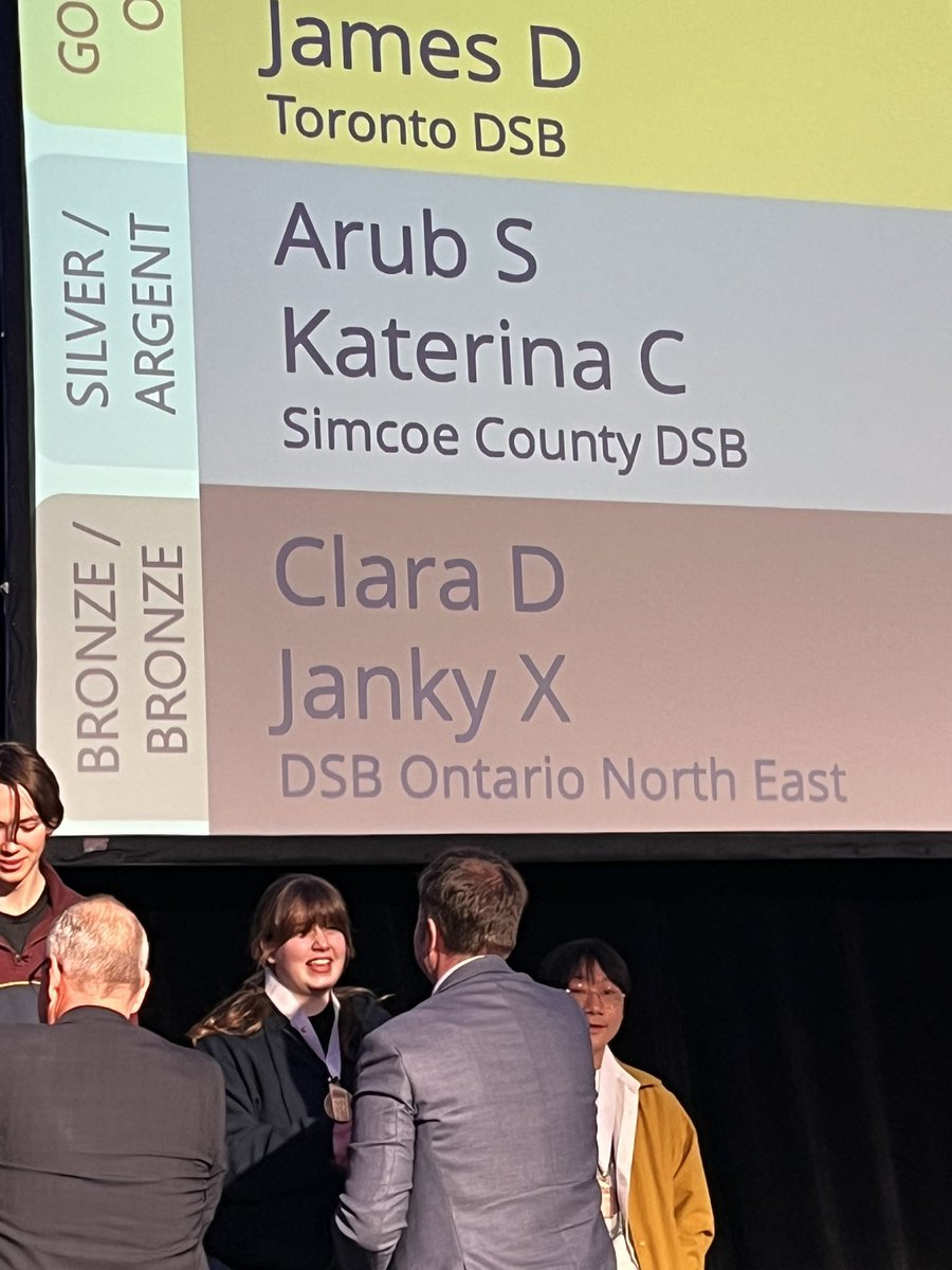Awesome work!!! Arub and Katarina represented @SCDSB_Schools and @BCSS_TV proudly finishing 2nd at @skillsontario 

@jeremy_oxley @TheresaFWatt @teach_em_up 
#taketech #soc2023