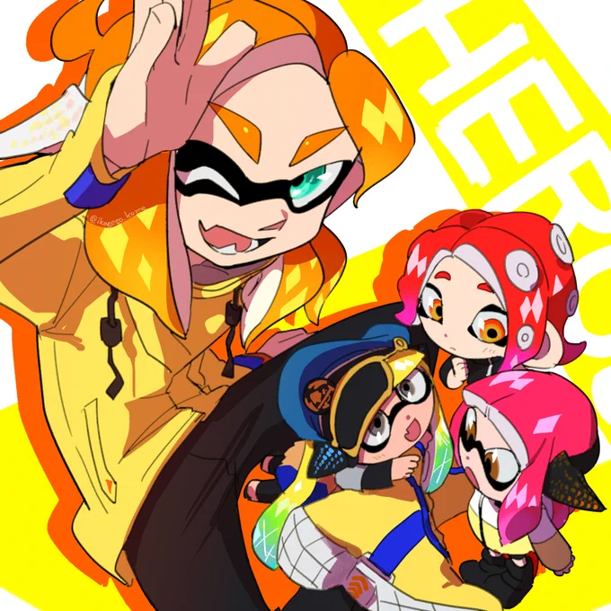 #よそのこイカタコ 
