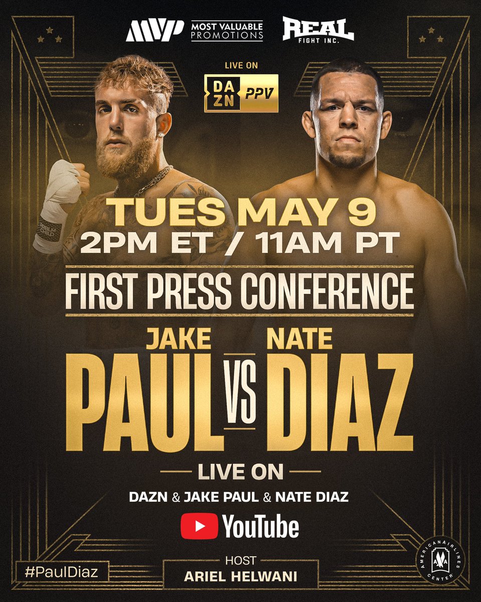 Can’t wait to see Nathan Donald Diaz.