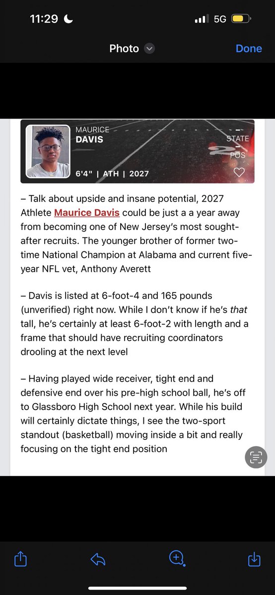 Maurice Davis (@reese4davis) on Twitter photo Thank you <a href="/PrepRedzoneNJ/">Prep Redzone New Jersey</a> for the write up. <a href="/GlassboroHighfb/">Glassboro High Football</a> <a href="/antaverettjr_/">Anthony Averett Jr</a> <a href="/therealayolex/">alexis davis</a> 🔥🏈🏀 Thank you <a href="/PrepRedzoneNJ/">Prep Redzone New Jersey</a> for the write up. <a href="/GlassboroHighfb/">Glassboro High Football</a> <a href="/antaverettjr_/">Anthony Averett Jr</a> <a href="/therealayolex/">alexis davis</a> 🔥🏈🏀
