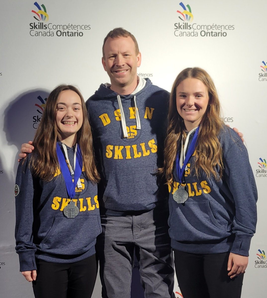 Congratulations to <a href="/port_high/">Port Colborne High</a> students Emma &amp; Eva on winning Silver 🥈 in #GIS teams of 2 at the <a href="/skillsontario/">Skills Ontario</a> Technological Skills Competition!  <a href="/dsbn/">District School Board of Niagara</a> <a href="/DSBNTech/">DSBN Tech</a> #SOC2023 #OCO2023 #WomenInSTEM