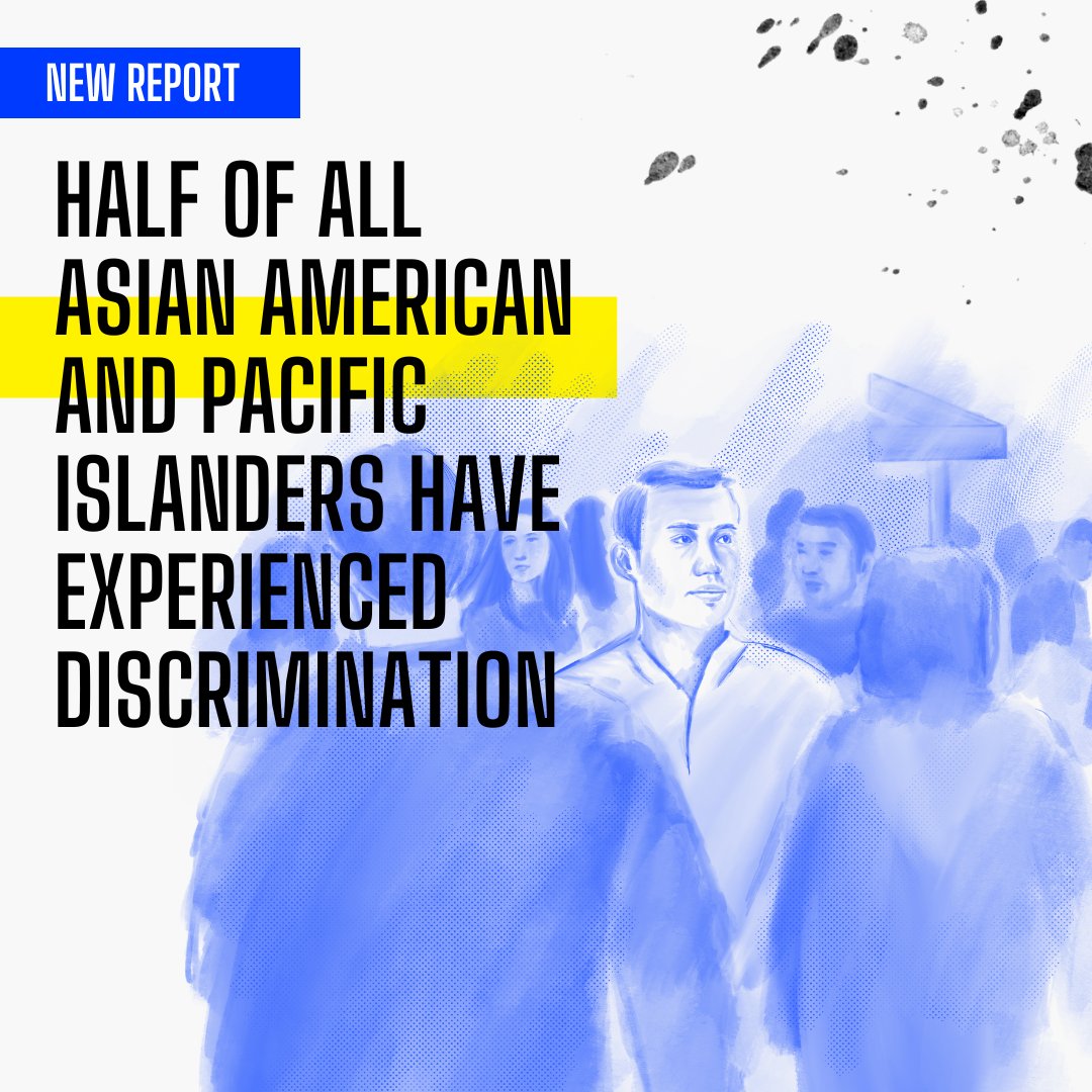 StopAAPIHate's tweet image. Announcement: Today, we’re releasing a landmark report revealing widespread discrimination against Asian Americans and Pacific Islanders — with 49% saying they’ve experienced unfair treatment because of their race, ethnicity, or other protected characteristics. 🧵