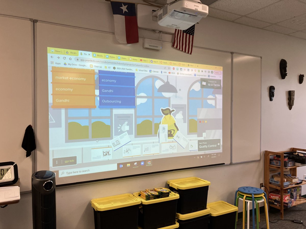 shanshab10's tweet photo. Using @PearDeck #FlashcardFactory to prepare for tomorrow’s test! Once students finish drawing and creating definitions of terms, it creates a @gimkit for the students to play!
@durham_dragon
#InspireExcellence https://t.co/ZL1WIaEijm
