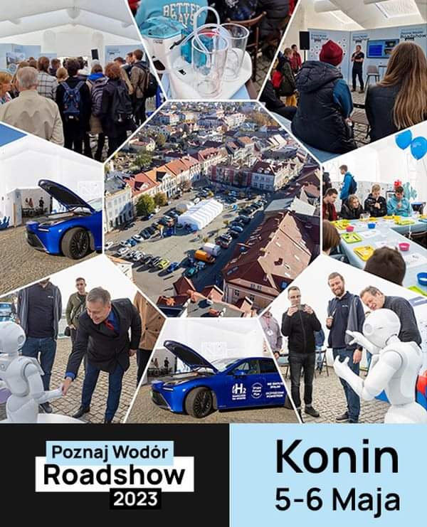 Już 5 i 6 maja widzimy się w <a href="/MiastoKonin/">Konin</a>!💙 Zapraszamy na Plac Wolności, gdzie przez dwa dni czeka na Was nasze wodorowe miasteczko👌
poznajwodor.pl Zapraszamy!👍 Poznaj Wodór Roadshow Team💙 #Hydrogen #poznajwodor #konin