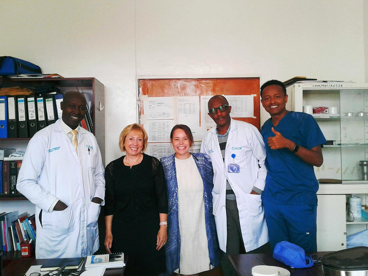 Spent the day connecting with #OBGYN colleagues and friends @HospitalChuk 🇷🇼 @money2_dmoney @RulisaS @davworku . . @UR_CMHS @ubcOBGYN @RwandaHealth @nsanzimanasabin @rsog_rwanda @ecsacog @WomensResearch @CICHInfo @_HealthyStarts