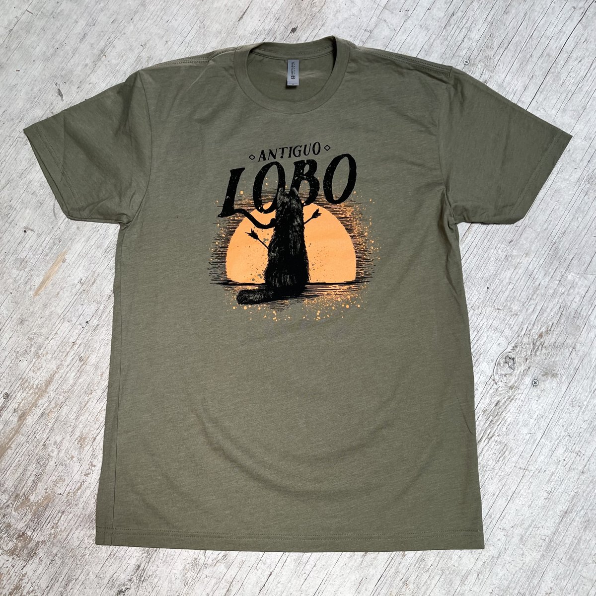 Dare to be a pioneer? Shirt design by <a href="/biokrodriguez/">Biök Rodríguez</a> for <a href="/antiguolobo/">Antiguo Lobo Mex & Agave Bar</a>