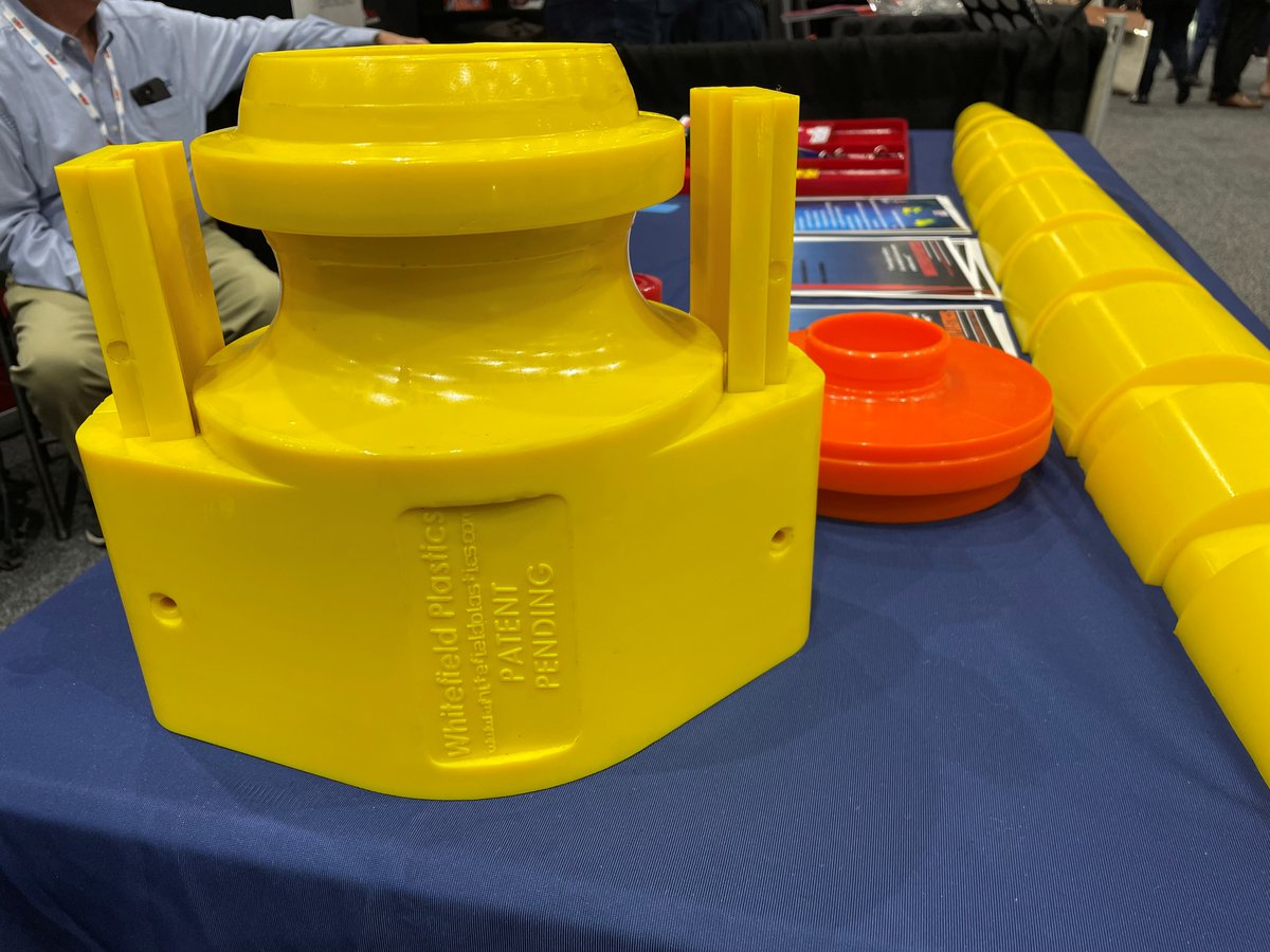 MearthanePC's tweet image. 📣 Attention all #OTC2023 attendees! 🚨 Whitefield Plastics is here! 🙌

Stop by booth #2422 to discover the power of our high-performance polyurethane products in #OffshoreTechnology. 💪 Our team is ready to tackle your toughest #ProductDesign needs.

#OTC #Innovation #MadeinUSA
