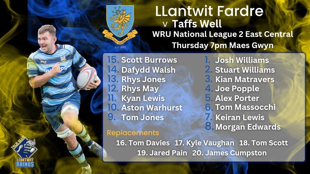 Llantwit Fardre RFC tweet media