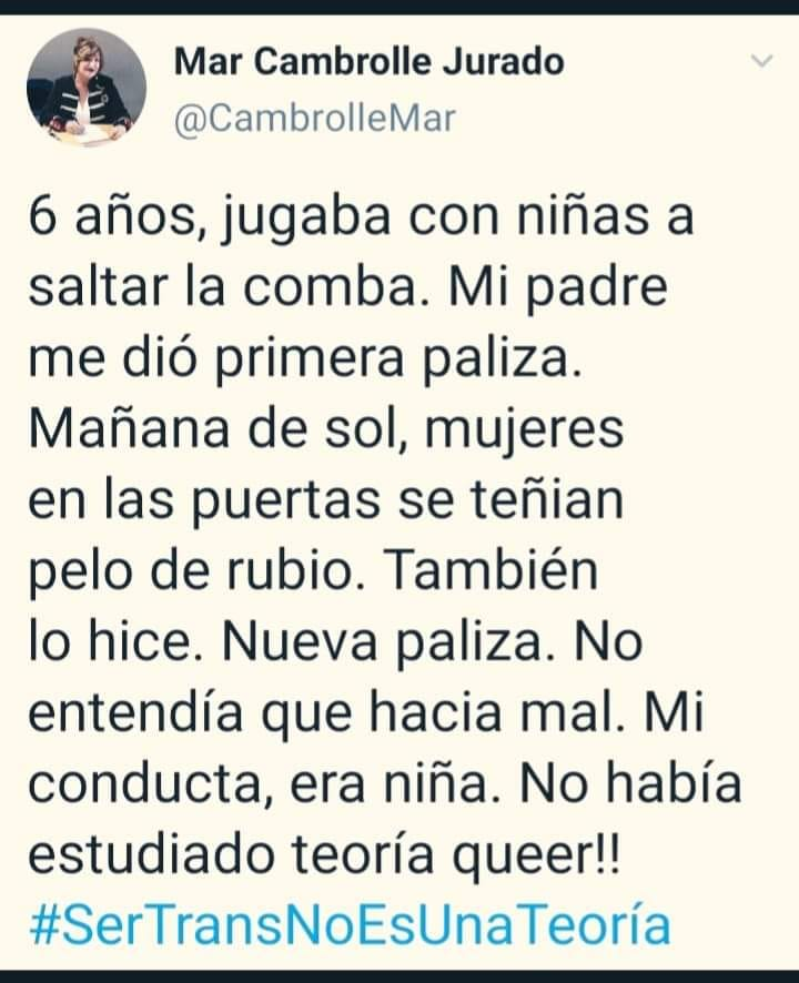 picores_ahi's tweet photo. Excelente resumen de lo cuir: 

Niño que salta a la comba no es niño que salta a la comba sino niña con pene. https://t.co/9WCei7ZL4h