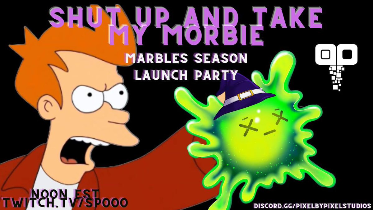 SpoooTown's tweet photo. Join @SpoooTV now for the #MarblesOnStream season launch party!!
https://t.co/HxkQmRkY0h
#SpoooTown #Morbie #Spoooble #SpooobleShards https://t.co/U2rFrvHS34