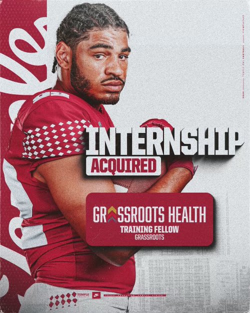 CoachScheier's tweet photo. DEVELOPING the WHOLE MAN and
BUILDING your BRAND @Temple_FB!
Keep CHASING GREATNESS!๐ฆ
#TempleTUFF #TightEndTUFF https://t.co/LwM8m3ssV8