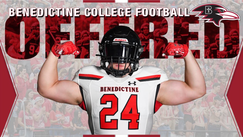 Jaren Heim (@heimjaren) on Twitter photo Blessed to receive an offer from Benedictine College!! @CoachKoch_BC <a href="/JoelOsborn_BC/">Joel Osborn</a> <a href="/RavenFootballBC/">Benedictine Football</a> Blessed to receive an offer from Benedictine College!! @CoachKoch_BC <a href="/JoelOsborn_BC/">Joel Osborn</a> <a href="/RavenFootballBC/">Benedictine Football</a>