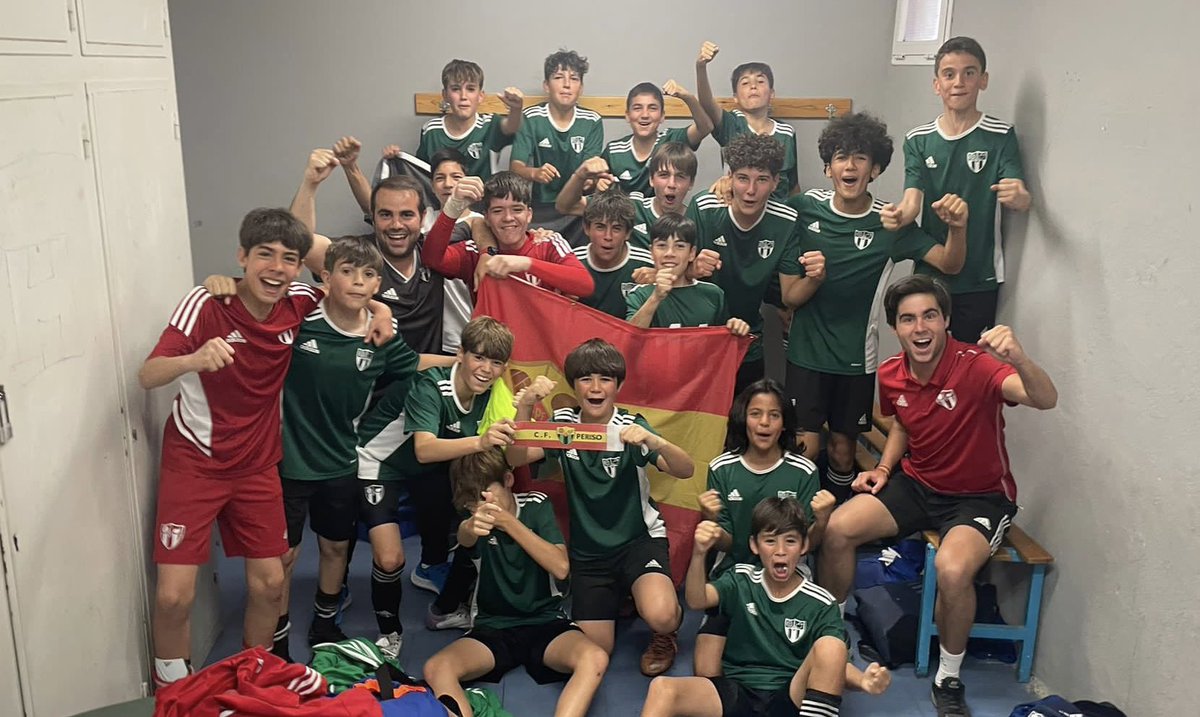 perisocf's tweet photo. Aquí van algunas victorias y goles que nos faltaban de la jornada pasada 👇🏻

Infantil B 2 - 1 C.D. Barajas y…

ASCENSO A AUTONÓMICA 👏🏻 ¡Enhorabuena! 🎉🥳🎊 https://t.co/gAAcFyQnca