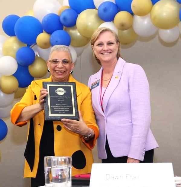 CarnegieInit's tweet photo. Our co-founder Bernice Carnegie was recognized for outstanding service to her #community, province and industry through #communication and #leadership 2022- 2023.

https://t.co/4ybNZ78jEn https://t.co/niKfXRl6dl