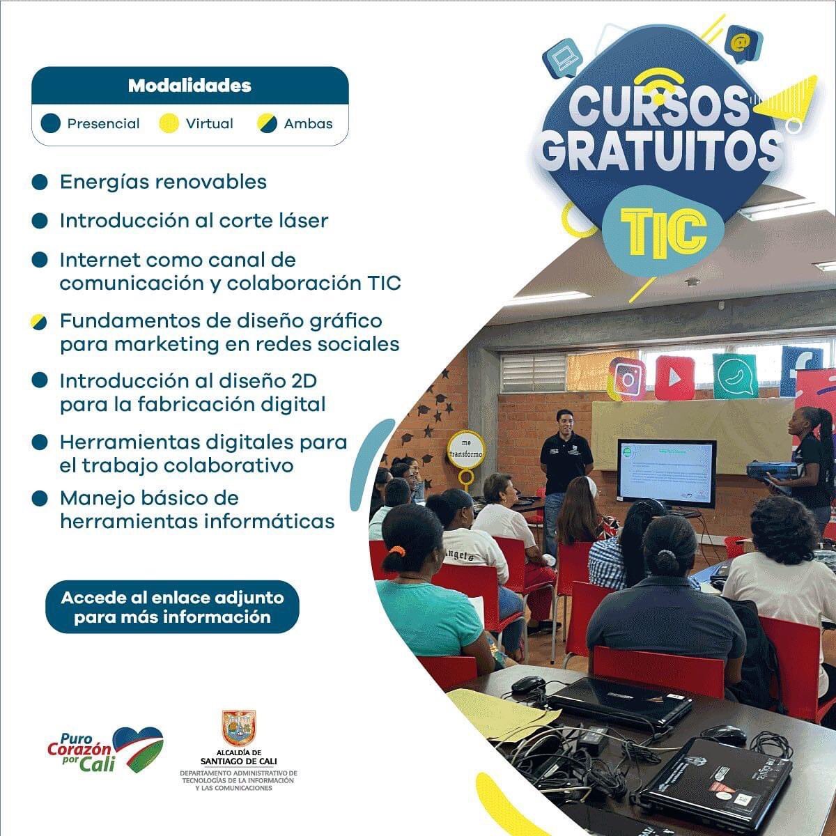 xdoomer's tweet photo. ¡Abiertas las inscripciones a 20 cursos gratuitos TIC!

Adopta habilidades digitales y mejorar tu perfil profesional con la variada oferta de contenidos en nuevas tecnologías que @TICAlcaldiaCali tiene para ti.

Incríbete por https://t.co/h4upb4PZ8G https://t.co/xcwD6NLSsC